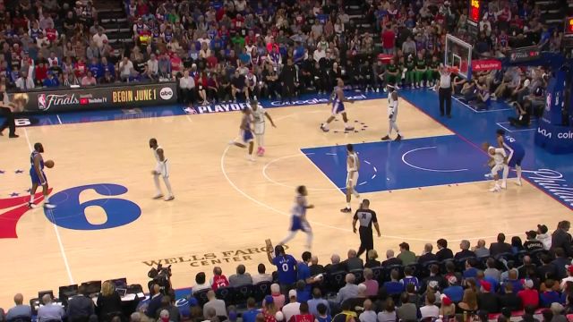【2023年05月12日】NBA東部半決賽G6：凱爾特人vs76人第1節(jié)英文原聲回放