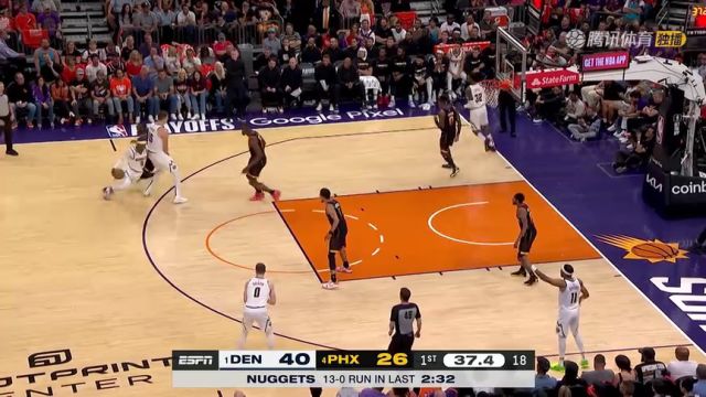 【2023年05月12日】NBA西部半決賽G6:掘金vs太陽第1節(jié)中文解說回放