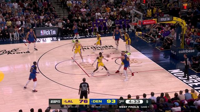 【2023年05月17日】NBA西部決賽G1：湖人vs掘金第3節(jié)中文解說(shuō)回放