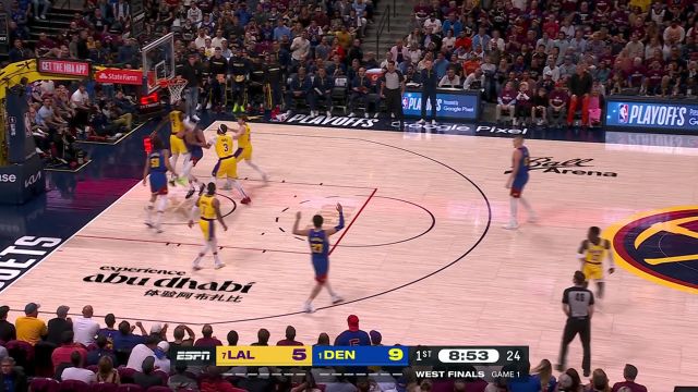 【2023年05月17日】NBA西部決賽G1：湖人vs掘金第1節(jié)中文解說(shuō)回放