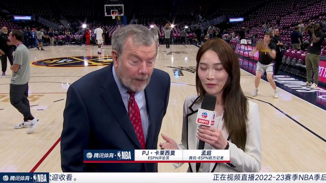 【2023年05月17日 湖人vs掘金集錦】前方采訪卡萊西莫：對(duì)湖人的表現(xiàn)十分驚喜 預(yù)計(jì)這輪系列賽十分精彩