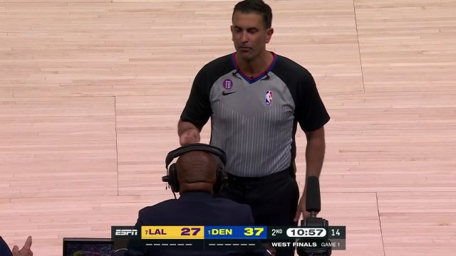 【2023年05月17日】NBA西部決賽G1：湖人vs掘金第2節(jié)英文原聲回放