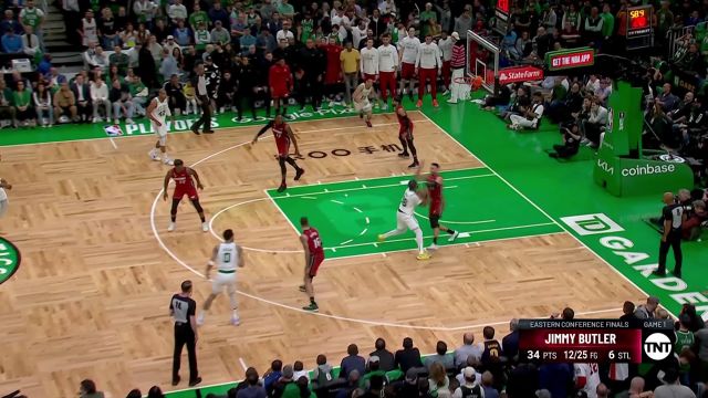 【2023年05月18日 熱火vs凱爾特人集錦】這樣都能進？斯馬特失衡倒地把球扔進