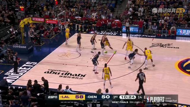 【2023年05月19日】NBA西部決賽G2：湖人vs掘金第3節(jié)英文原聲回放
