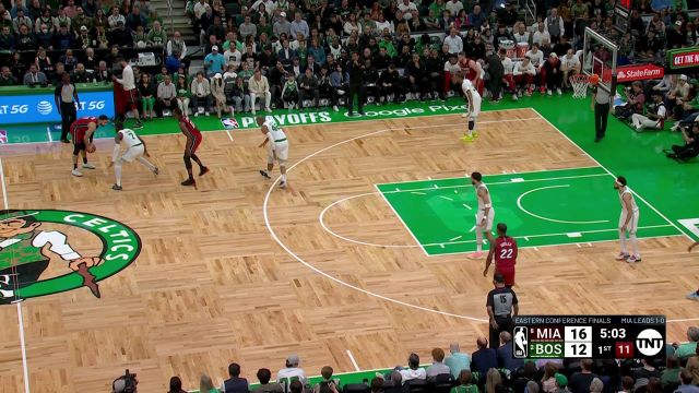 【2023年05月20日】NBA東部決賽G2：熱火vs凱爾特人第1節(jié)英文原聲回放