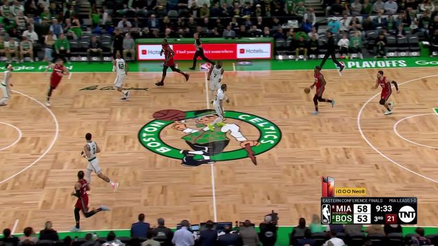 【2023年05月20日 熱火vs凱爾特人集錦】眼皮底下不容造次！巴特勒加速突破慘遭懷特大帽招呼