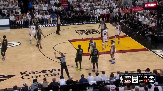 【2023年05月22日】NBA東部決賽G3：凱爾特人vs熱火第2節(jié)英文原聲回放
