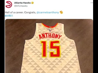 安东尼结束19年NBA生涯，老鹰官推祝贺，15号球衣令人怀念