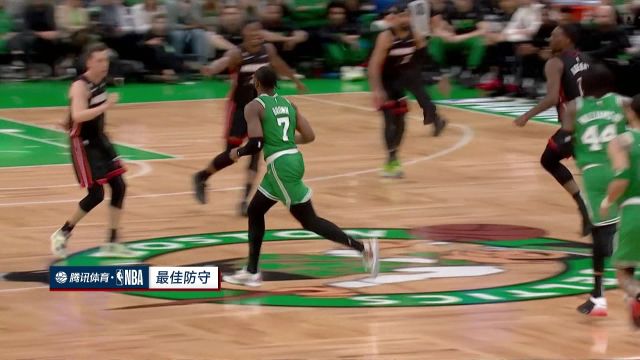 【2023年05月30日 熱火vs凱爾特人集錦】管維佳評價鄧羅封蓋布朗：沒想到馬丁帶領(lǐng)熱火的進(jìn)攻 鄧羅引領(lǐng)熱火的防守
