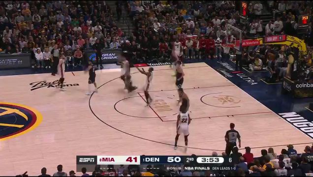 【2023年06月05日】NBA總決賽G2:熱火vs掘金第2節(jié)英文原聲回放