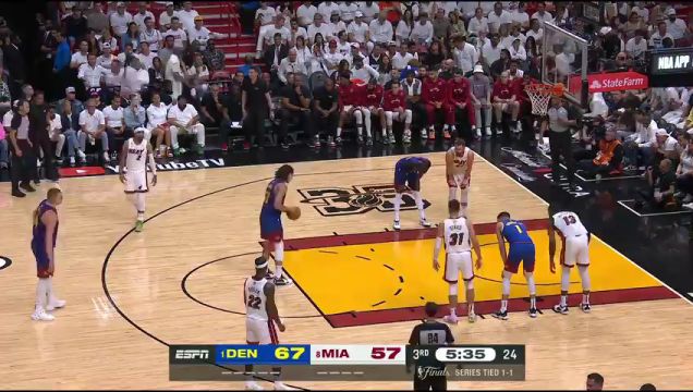 【2023年06月08日】NBA總決賽G3：掘金vs熱火第3節(jié)英文原聲回放