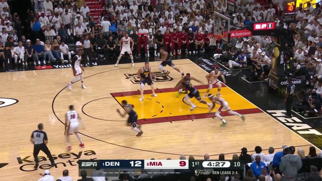 【2023年06月10日】NBA總決賽G4：掘金vs熱火第1節(jié)英文原聲回放