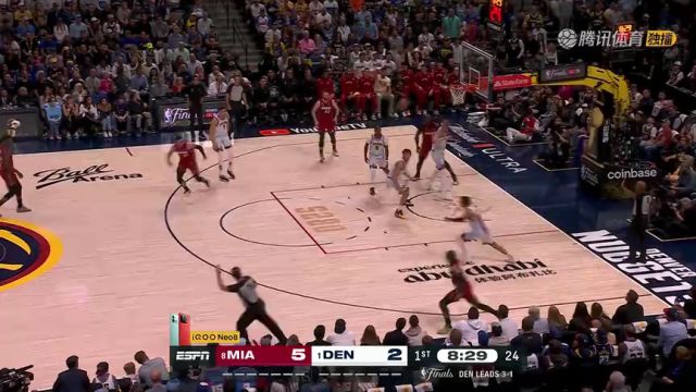 【2023年06月13日】NBA总决赛G5:热火vs掘金第1节中文解说回放