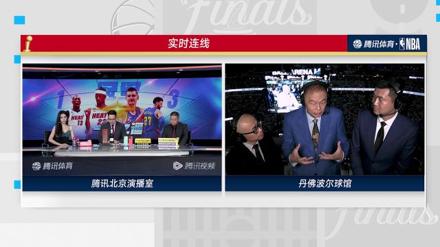 【2023年06月13日 热火vs掘金集锦】前方解说团谈生死战希罗复出:攻守双刃剑如何权衡值得期待