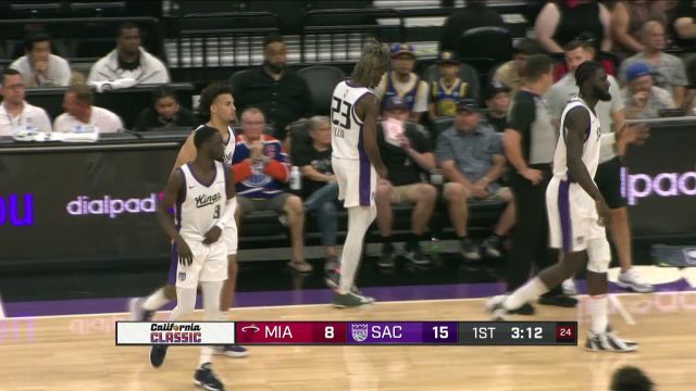 【2023年07月06日】NBA夏季聯(lián)賽：熱火vs國王第1節(jié)中文解說回放