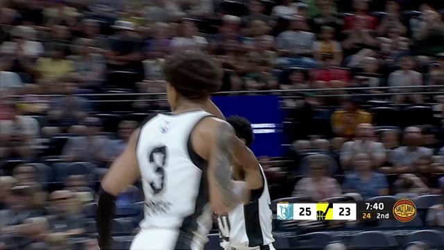 【2023年07月07日 灰熊vs爵士集锦】果断出手不犹豫！基扬特-乔治弧顶三分洞穿球网
