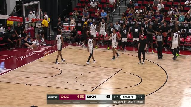 【2023年07月08日】NBA夏季聯(lián)賽：騎士vs籃網(wǎng)第1節(jié)英文原聲回放