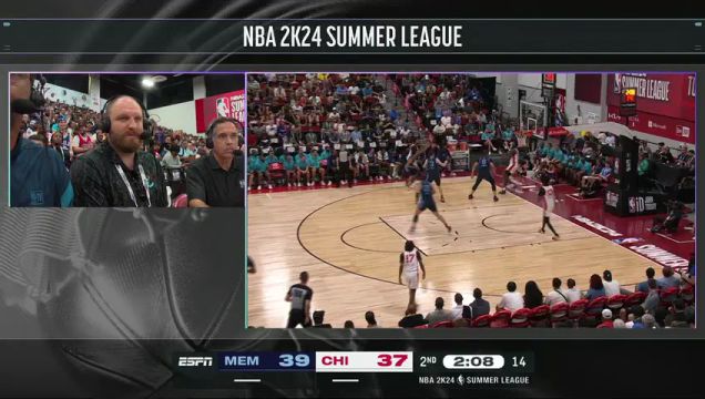 【2023年07月09日】NBA夏季联赛：灰熊vs公牛第2节中文解说回放