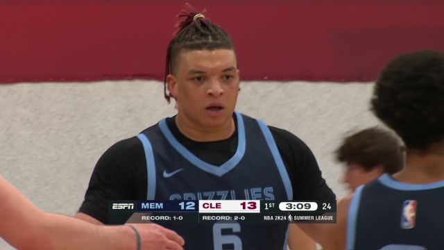 【2023年07月11日 灰熊vs骑士集锦】罗迪神鬼莫测精妙连线 洛夫顿不负众望霸气上篮