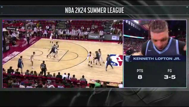 【2023年07月15日】NBA夏季联赛：灰熊vs湖人第2节中文解说回放