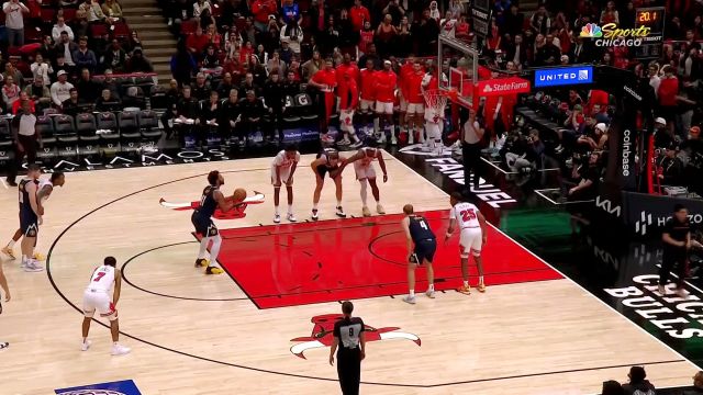 【2023年10月13日 掘金vs公牛集锦】NBA:掘金双加时不敌公牛 约基奇17+6