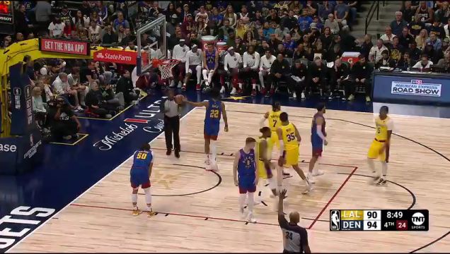 【2023年10月25日】NBA揭幕戰(zhàn)：湖人vs掘金第4節(jié)中文解說(shuō)回放