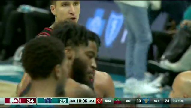 【2023年10月26日】 NBA常規(guī)賽:老鷹vs黃蜂第2節(jié)中文解說回放