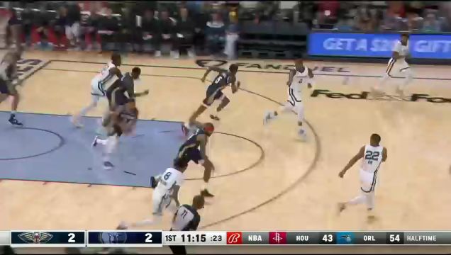 【2023年10月26日】NBA常規(guī)賽：鵜鶘vs灰熊第1節(jié)原聲解說回放