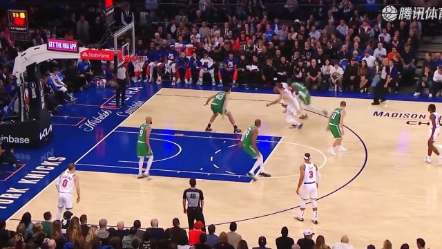 【2023年10月26日 凯尔特人vs尼克斯集锦】NBA：太香了！波神三分连续命中首节砍15分