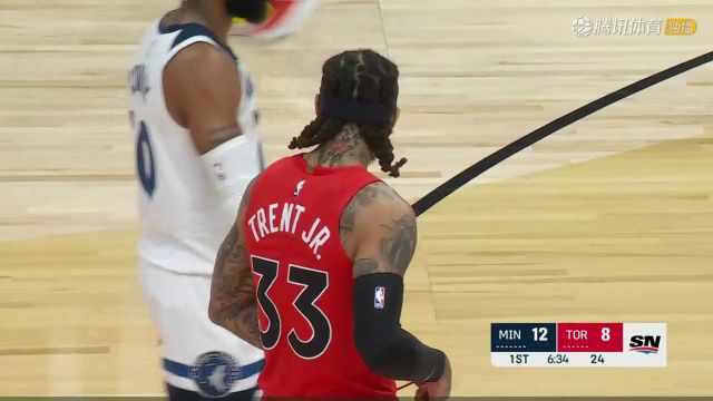 【2023年10月26日】2023/24賽季NBA常規(guī)賽：森林狼 VS 猛龍 全場回放