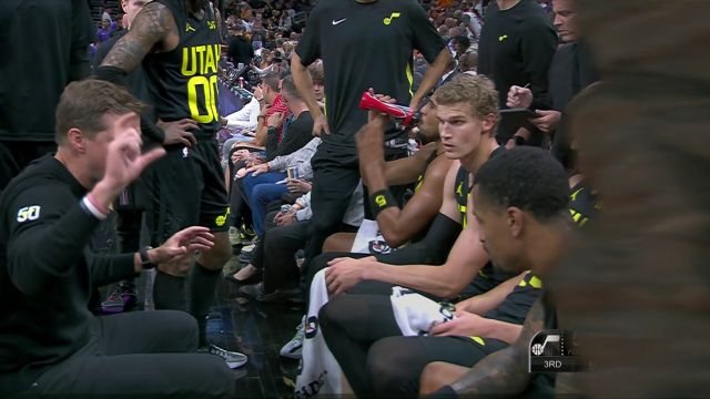【2023年10月29日 爵士vs太阳集锦】NBA常规赛:爵士vs太阳第3节英文原声回放