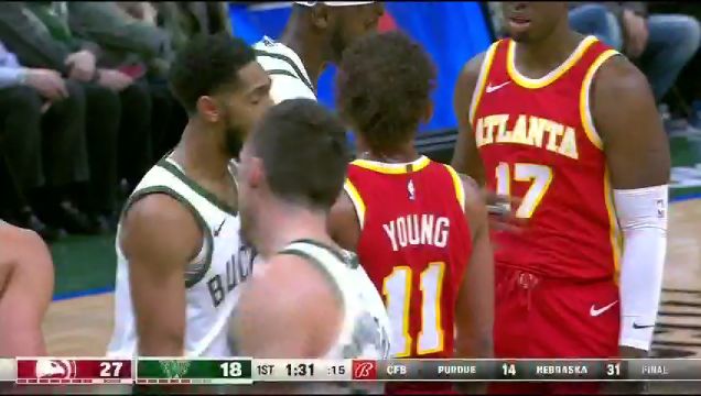 【2023年10月30日】NBA常規(guī)賽:老鷹vs雄鹿第1節(jié)中文解說(shuō)回放