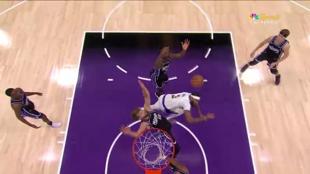 【2023年10月30日】NBA常規(guī)賽：湖人vs國王第1節(jié)英文原聲回放