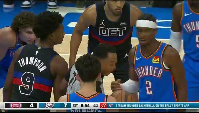 【2023年10月31日】NBA常规赛:活塞vs雷霆原声解说全场回放
