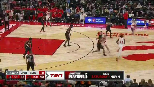【2023年10月31日】NBA常規(guī)賽:開(kāi)拓者vs猛龍第2節(jié)中文解說(shuō)回放