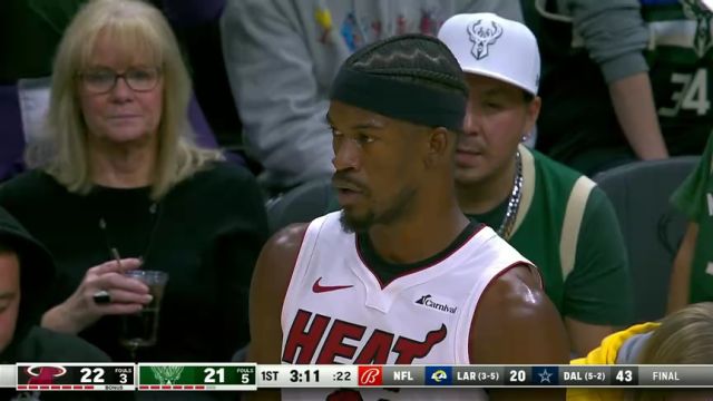 【2023年10月31日】NBA常規(guī)賽：熱火vs雄鹿第1節(jié)中文解說回放