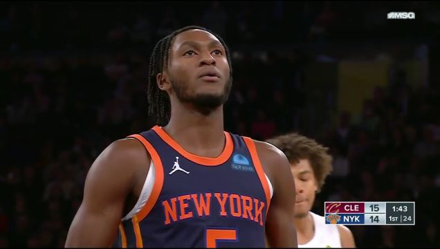 【2023年11月02日】 NBA常規(guī)賽:騎士vs尼克斯第1節(jié)英文原聲回放