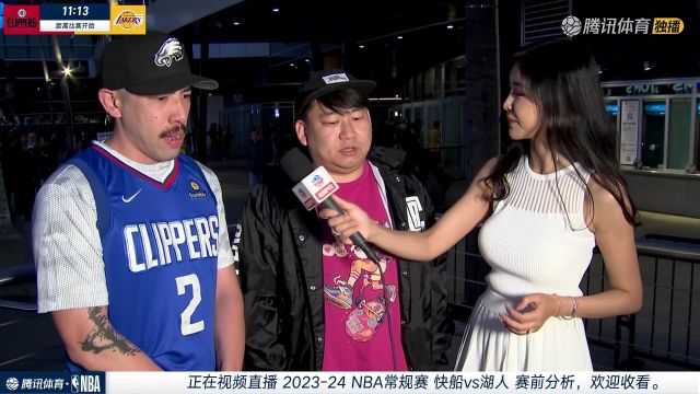 【2023年11月02日】2023/24賽季NBA常規(guī)賽：快船 VS 湖人 全場回放