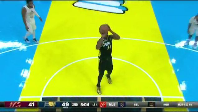 【2023年11月04日】NBA季中錦標(biāo)賽小組賽：騎士vs步行者第2節(jié)英文原聲回放