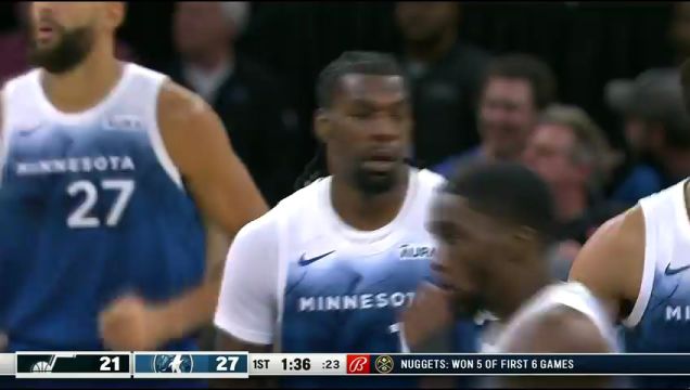 【2023年11月05日】NBA常規(guī)賽:爵士vs森林狼第1節(jié)中文解說回放