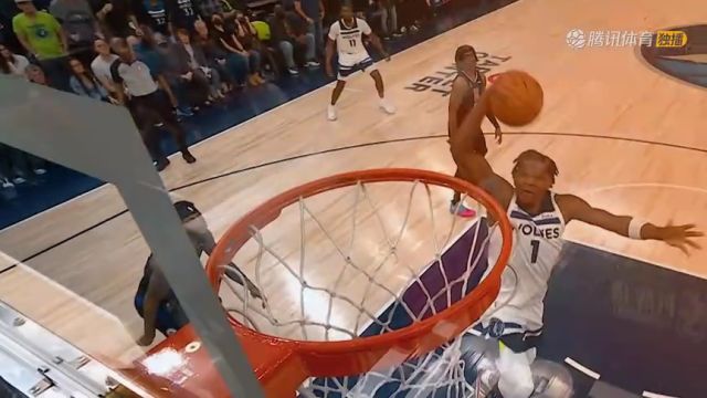【2023年11月05日】 NBA常規(guī)賽:爵士vs森林狼第2節(jié)英文原聲回放