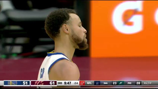 【2023年11月06日】NBA常規(guī)賽：勇士vs騎士第3節(jié)中文解說(shuō)回放
