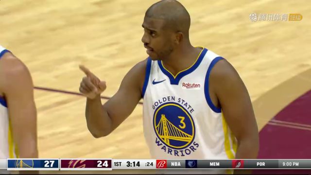 【2023年11月06日】 NBA常規(guī)賽：勇士vs騎士第1節(jié)中文解說(shuō)回放