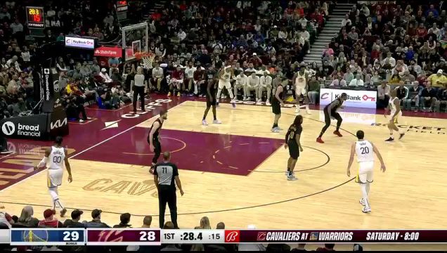 【2023年11月06日】 NBA常規(guī)賽：勇士vs騎士第1節(jié)中文解說(shuō)回放