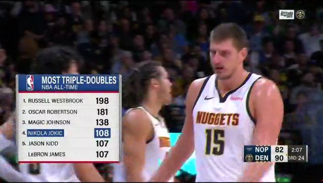 【2023年11月07日】NBA常規(guī)賽：鵜鶘vs掘金第3節(jié)中文解說(shuō)回放