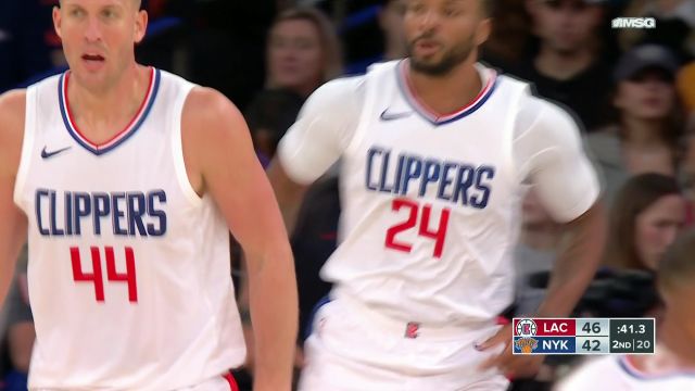 【2023年11月07日】NBA常規(guī)賽：快船vs尼克斯第2節(jié)英文原聲回放