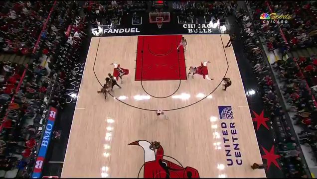 【2023年11月07日】NBA常規(guī)賽：爵士vs公牛第1節(jié)英文原聲回放