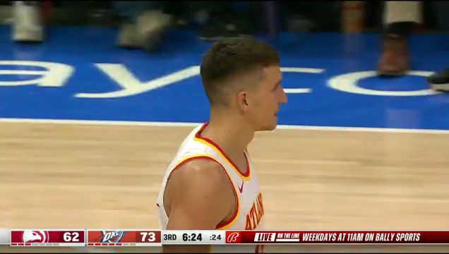 【2023年11月07日】NBA常規(guī)賽:老鷹vs雷霆第3節(jié)英文原聲回放