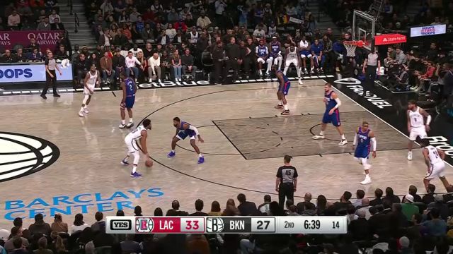 【2023年11月09日】NBA常規(guī)賽:快船vs籃網(wǎng)第2節(jié)中文解說回放