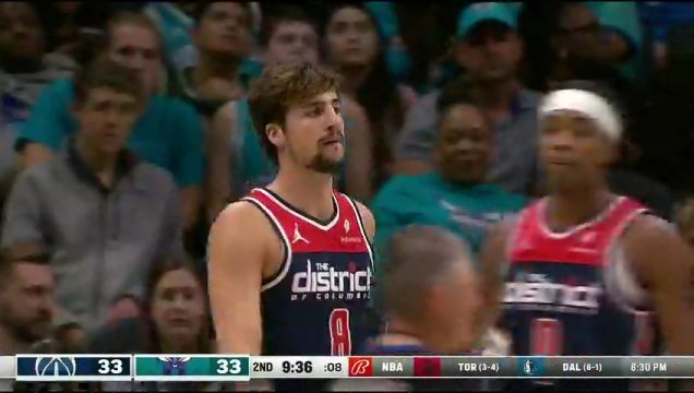 【2023年11月09日】NBA常規(guī)賽:奇才vs黃蜂第2節(jié)中文解說回放